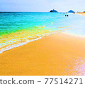 夏威夷-夏威夷拉尼凱海灘早晨 77514271