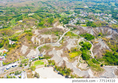 臺灣高雄月世界地形Asia Taiwan Kaohsiung Moon World Terrain 臺灣高雄月世界地形Asia Taiwan Kaohsiung Moon World Terrain 77514310