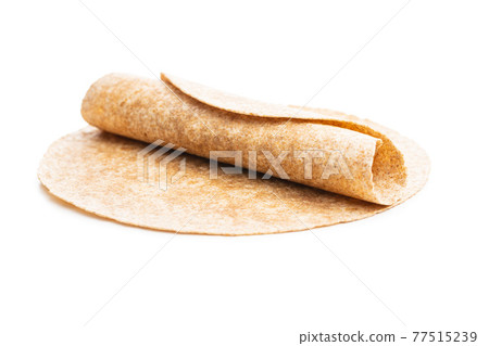 Whole grain tortilla wraps. Whole grain tortilla wraps. 77515239