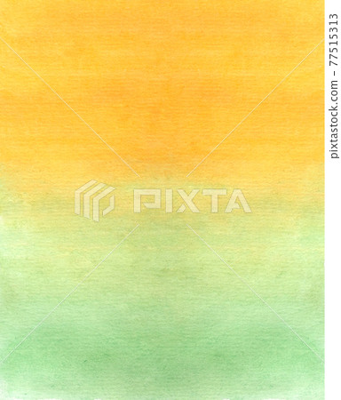 Bright watercolor drawing of flowing mix of yellow and green colors. Natural color scheme. Bright watercolor drawing of flowing mix of yellow and green colors. Natural color scheme. 77515313