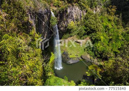 New Zealand waterfall New Zealand waterfall 77515840