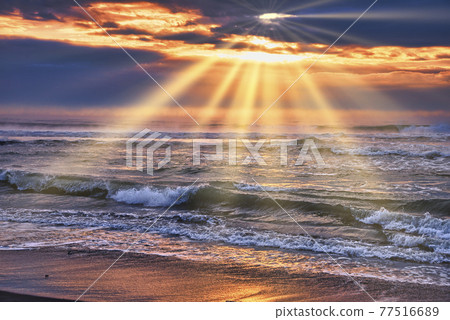 太平洋日出景觀 太平洋日出景觀 77516689