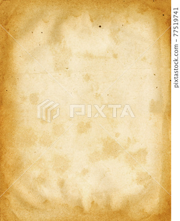 Old parchment paper texture 77519741