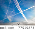 Intricate contrails 77519873