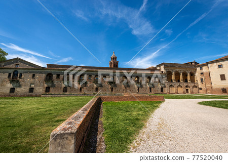 New Court of the Ducal Palace in Mantua downtown Italy - Palazzo Ducale New Court of the Ducal Palace in Mantua downtown Italy - Palazzo Ducale 77520040