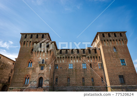 Medieval Castle of San Giorgio in Mantua downtown Italy - Palazzo Ducale Medieval Castle of San Giorgio in Mantua downtown Italy - Palazzo Ducale 77520624