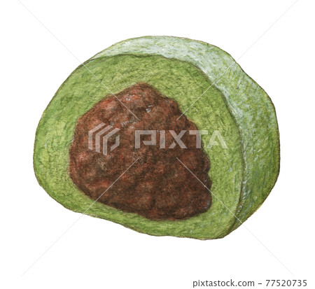 草大福 Hanbunko 水彩鉛筆劃 草大福 Hanbunko 水彩鉛筆劃 77520735