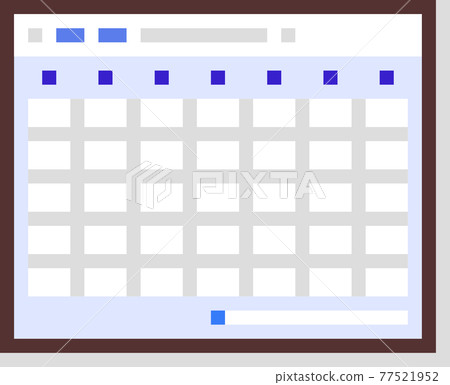 像素藝術material_calendar 77521952