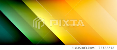 Dynamic lines abstract background. 3D shadow effects and fluid gradients. Modern overlapping forms 77522248