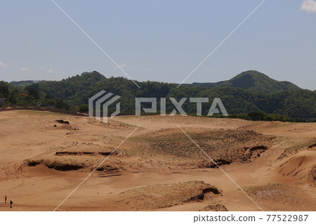 Tottori sand dunes 77522987