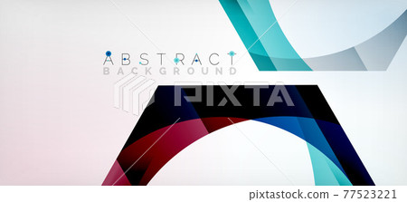 Vector color hexagons geometric abstract background Vector color hexagons geometric abstract background 77523221