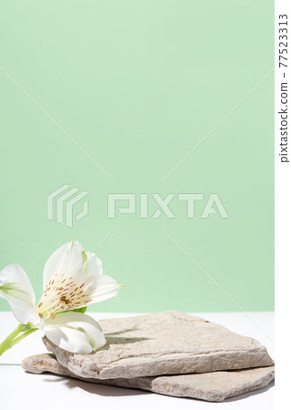 Background for cosmetic products of natural colors. 77523313