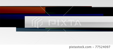 Color abstract lines trendy geometric background for business or technology presentation, internet poster or web brochure cover, wallpaper Color abstract lines trendy geometric background for business or technology presentation, internet poster or web brochure cover, wallpaper 77524097
