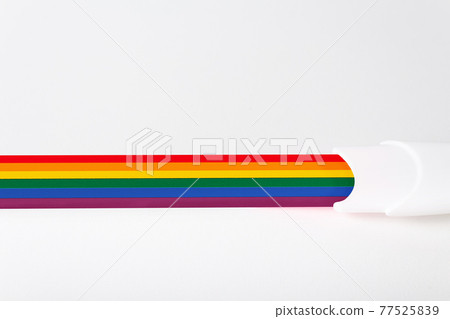 LGBT concept. Having children in same-sex families. LGBT concept. Having children in same-sex families. 77525839