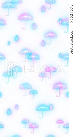 Water drops and umbrella background material seamless 77527573
