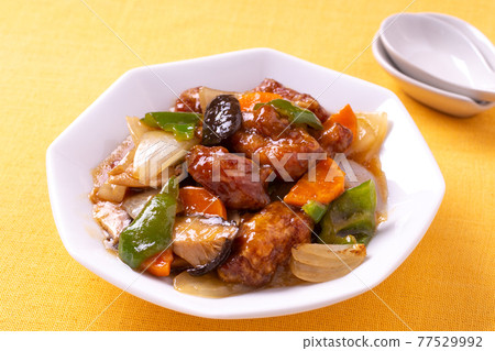 sweet and sour pork sweet and sour pork 77529992