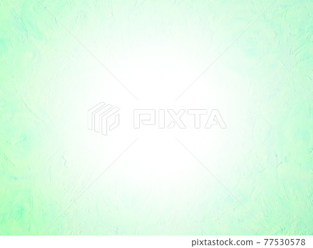 用油畫棒繪製的抽象風格玫瑰的背景材料/藍綠色漸變，從中心徑向加深水平水平其他可用顏色 77530578