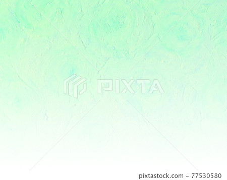 用油畫棒/藍綠色繪製的抽象風格玫瑰的背景材料，從上到下變淺的漸變，水平，其他顏色可用 77530580