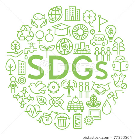 SDGs Sustainable Development Goals 77533564