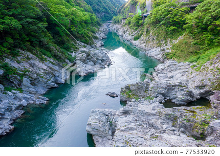 Oboke Gorge in early summer 77533920