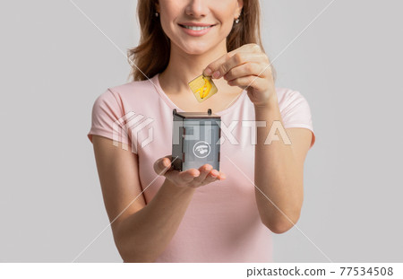 Conceptual Image For Food Waste Materials Recycling With Small Toy Garbage Container 77534508