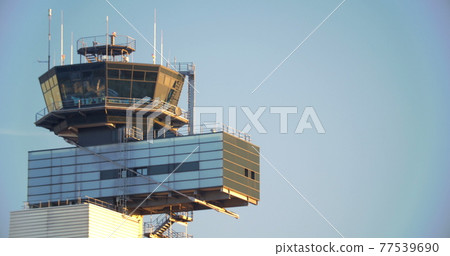 Airport traffic control tower 77539690