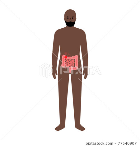Pain in male body 77540907