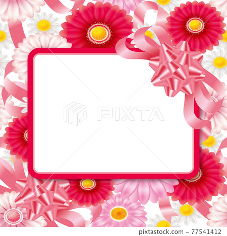 Flower pattern wallpaper and card illustration. seamless. 77541412
