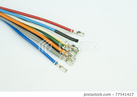 [Electric wire processing] Electric wire with terminals [Industry] 77541427