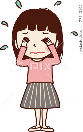 少婦哭泣。 少婦哭泣。 77543192