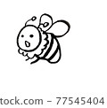 蜜蜂 PNG 77545404