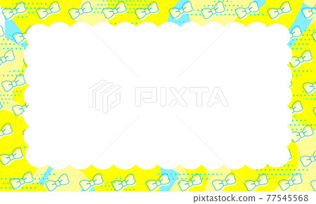Ribbon pastel message card retro pop Ribbon pastel message card retro pop 77545568
