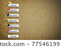 Cork board 77546199