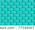 Sun and eye pattern background 77548067