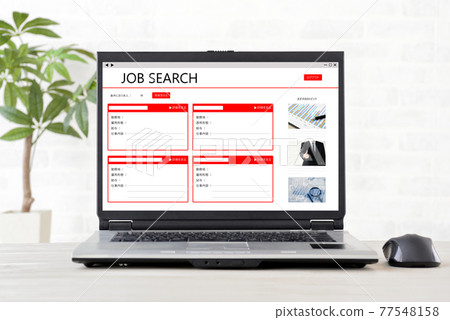 Looking for a job on the internet Looking for a job on the internet 77548158