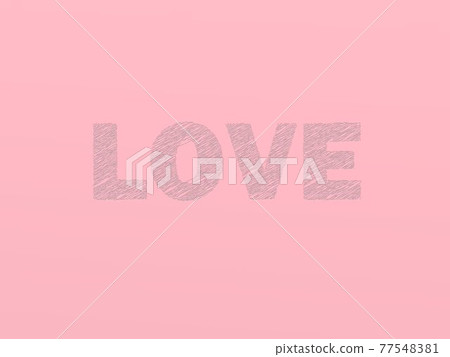 Embossed string-shaped letters LOVE Embossed string-shaped letters LOVE 77548381