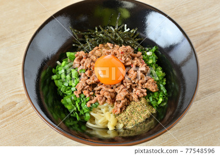 Taiwan Mazesoba, Mazesoba, Taiwanese style, noodle dishes, ramen, ramen, ramen. 77548596