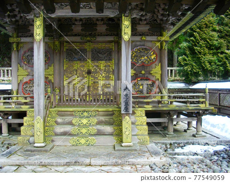 2009 年 1 月 25 日拍攝於和歌山縣高野山的德川氏陵墓（冬季） 77549059