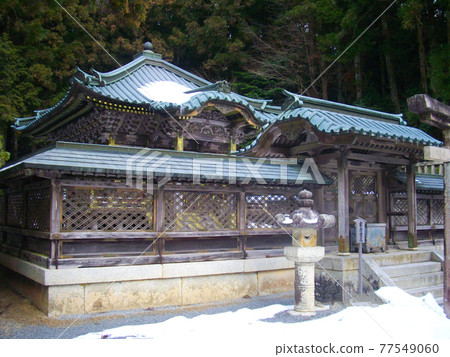 2009 年 1 月 25 日拍攝於和歌山縣高野山的德川氏陵墓（冬季） 77549060