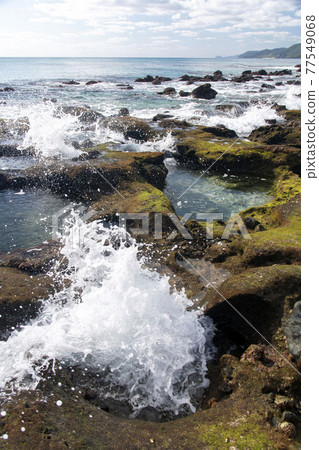天廣海岸奄美大島心岩 天廣海岸奄美大島心岩 77549068