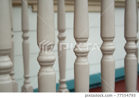 Wooden railing Wooden railing 77554793