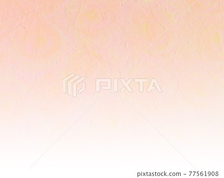 用油畫棒/橙色繪製的抽象玫瑰背景材料，從上到下變薄的漸變，水平，其他顏色可用 77561908