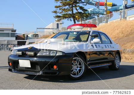 Kanagawa Prefectural Police Headquarters Traffic Task Force Police Car Skyline GTR R33 Autech 77562923