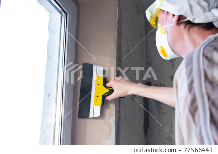 Repair in an apartment 77566441