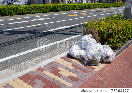 Garbage dumping 77568377