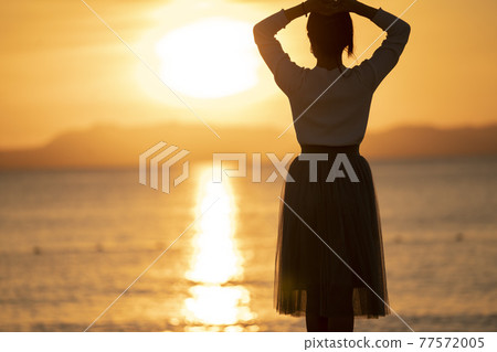 沖繩國頭村的日落 沖繩國頭村的日落 77572005