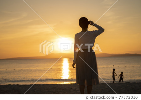 沖繩國頭村的日落 沖繩國頭村的日落 77572010