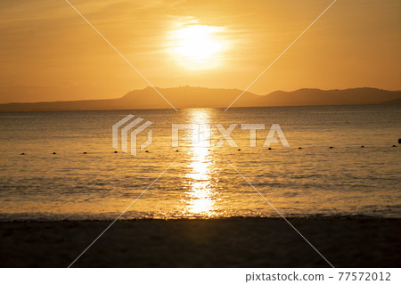 沖繩國頭村的日落 沖繩國頭村的日落 77572012