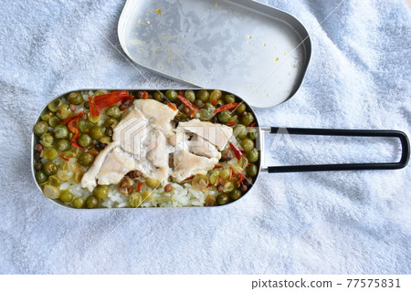 Mestin cooking cooked rice Mestin cooking cooked rice 77575831
