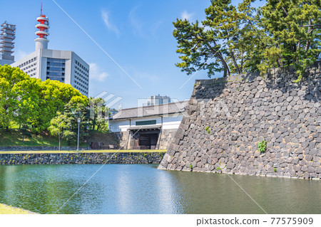 Cityscape of Tokyo Imperial Palace Gaien Former Edo Castle Outer Sakurada Gate Cityscape of Tokyo Imperial Palace Gaien Former Edo Castle Outer Sakurada Gate 77575909